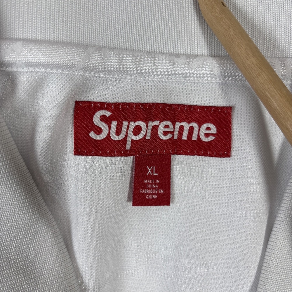 SUPREME ZOO YORK SOCCER JERSEY‎ WhiteXL JUSTIN PIERCE HARMONY KORINE EUC